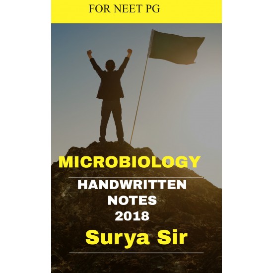 Microbiology handwritten Notes 2018 by Surya Sir