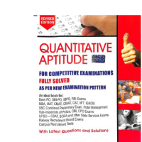 Quantitative Aptitude For Competitine Examinations Fully Solved As Per New Examination Pattern by Rs Aggarwal 