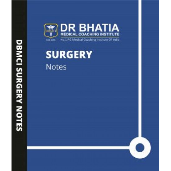 Surgery Handwritten notes by bhatia Institute 2019 -2020