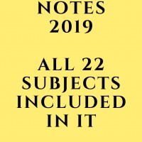 Vision Ias Notes 2019 All 22 Subjects included in it
