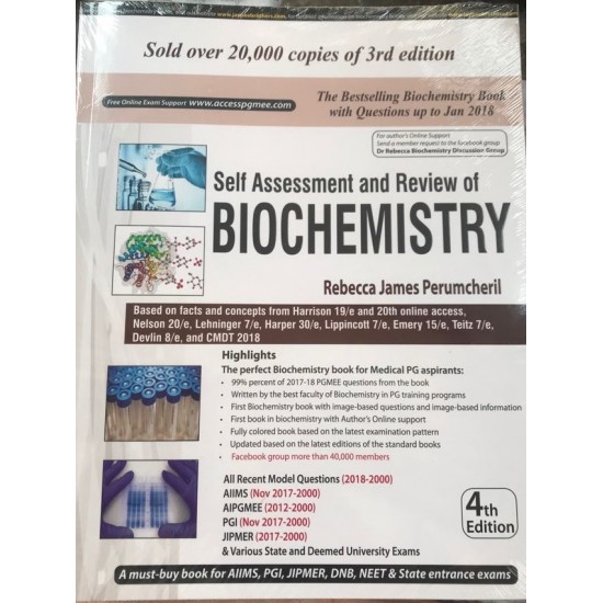 Self Assessment and Review of Biochemistry (PGMEE) by Rebecca James Perumcheril