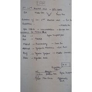 Ent Handwritten Notes 2018 by Dr. Deepak Arora