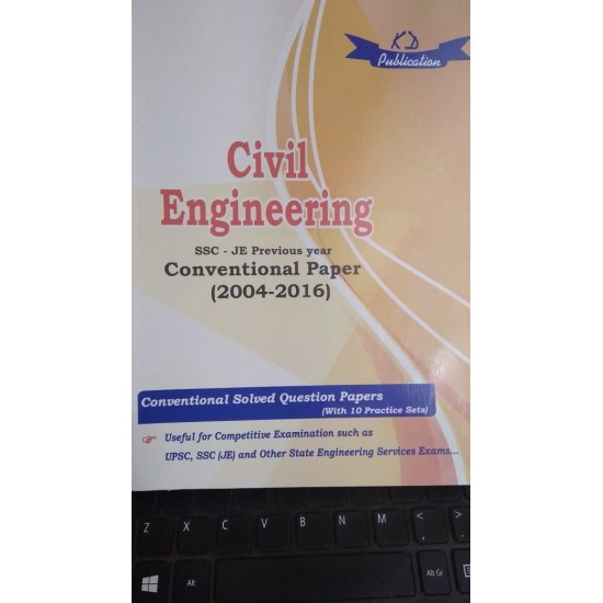 Civil Engineering SSC JE Previous year Conventional Paper by KD Publication