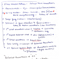 ANESTHESIA Classroom 2019  Handwritten Notes by Marrow