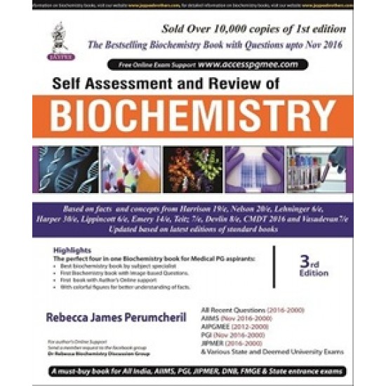 Self Assessment and Review of Biochemistry (PGMEE) by Rebecca James Perumcheril