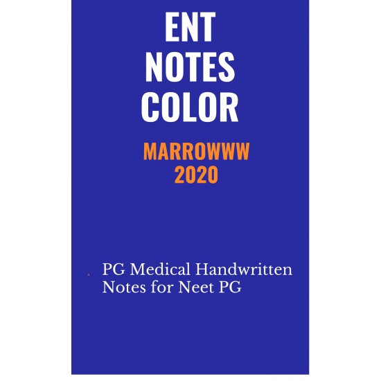Ent Colored Notes 2020 by Marroww