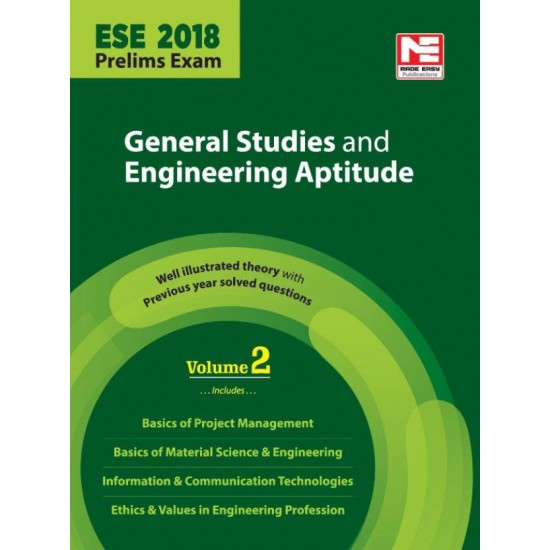 ESE 2018 General Studies and Engineering Aptitude Vol -2  by Made Easy