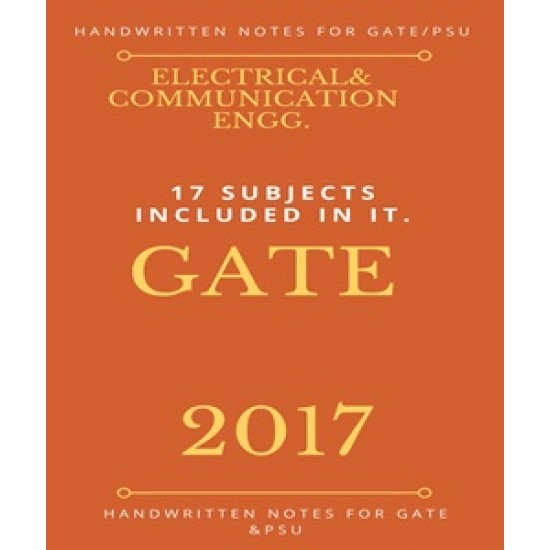 ECE Gate Handwritten Notes 2017