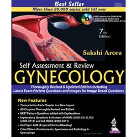 Self Assessment & Review Gynecology 7th Edition by Sakshi Arora