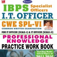 Kiran’s IBPS Specialist Officers I.T. Officer CWE SPL – VI Self Study Guide Cum Practice Work Book English  (Paperback, KIRAN PRAKASHAN)