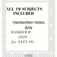 arrow Handwritten Notes 2022 all 19 subjects included in this package black n white by Students 