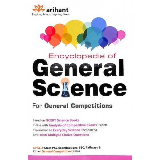 Encyclopedia Of General Science For General Competitions by Siddharth Mukherji Arihant Publications India Pvt Ltd 