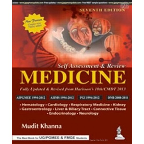 SELF ASSESSMENT AND REVIEW MEDICINE by Mudit Khanna 