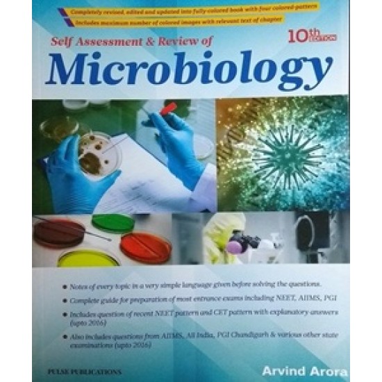 MICROBIOLOGY 10TH EDITION 2017 BY ARVIND ARORA 