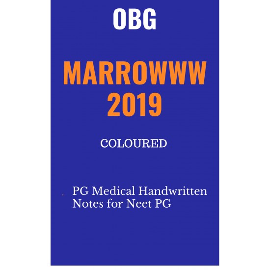 OBG colored handwritten notes 2019 by marroww