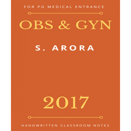 Obstetrics & Gynecology Handwritten Notes by Dr.Arora