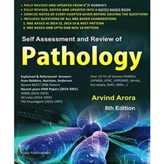 Self Assessment And Review Of Pathology 8ed 2015 Paperback – 2015 by Arvind Arora (Author)