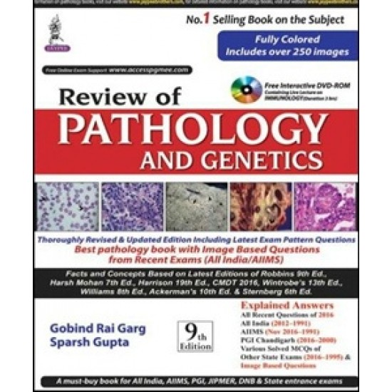 Review of Pathology and Genetics (with Free Interactive DVD-ROM) (PGMEE) by Gobind Rai Garg 