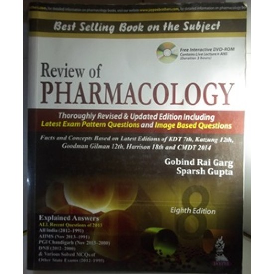 Review of Pharmacology by Garg Gobind Rai