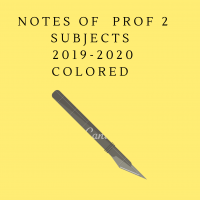 Mbbs Notes for Prof 2 Subjects by Dr Bhatia Institute 2019-2020 Colored Version