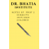Mbbs Notes for Prof 2 Subjects by Dr Bhatia Institute 2019-2020 Colored Version
