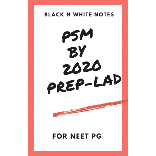 Psm Handwritten Notes 2020 by Prep Ladderr