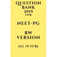 Question Bank 2019 by Damss for Neet Pg all 19 subjects it contains