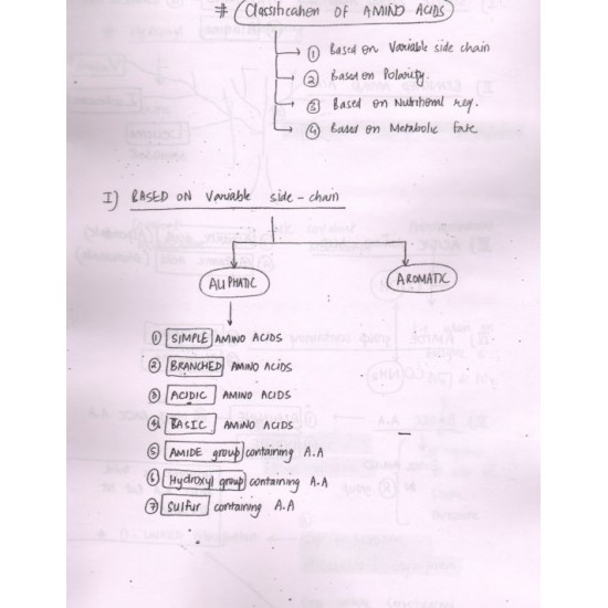 Biochemistry Handwritten Notes 2017 by R. James