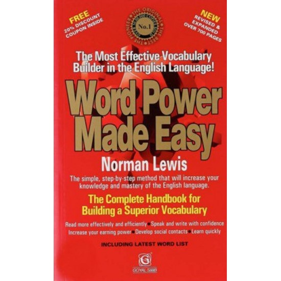 Word Power Made Easy New Revised & Expanded Edition  (English, Paperback, Norman Lewis)