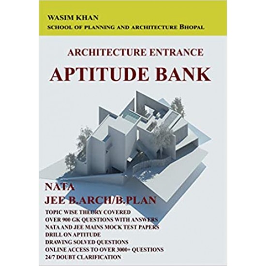 NATA,JEE B.ARCH/B.PLAN ENTRANCE GUIDE-2021/2022 by Wasim Khan 