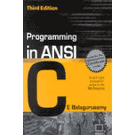 Programming In Ansi C by E Balagurusamy