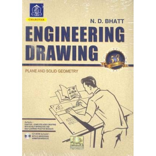 Engineering Drawing Plane and Solid Geometry - Plane and Solid Geometry by Bhatt N.D