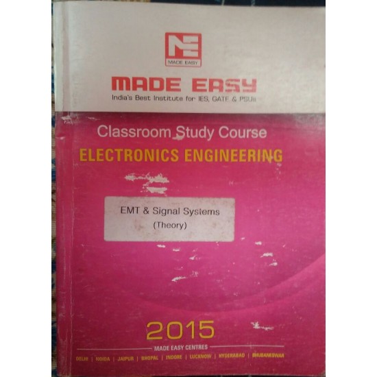 Made Easy ECE Gate 2015 Second hand Study Package it includes 17 books in this package 