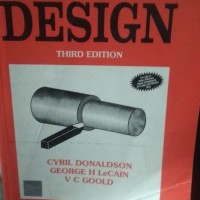 Tool Design by Cyril Donaldson 