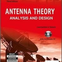 Antenna Theory and Analysis and desgin by  Constantine A. Balanis 