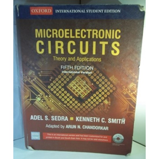 Microelectronic Circuits by Adel S Sedra for Electronics and communication engineering 