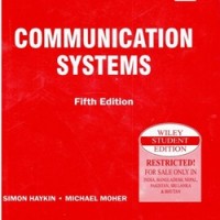 Communication Systems by Simon Haykin 