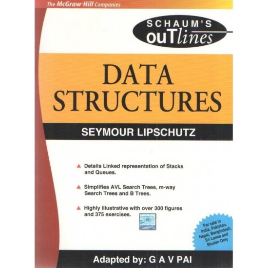SCHAUM'S OUTLINES DATA STRUCTURE 1st Edition  (English, Paperback, LIPSCHUTZ)