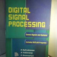 Digital Signal Processing by S Salivahnam 