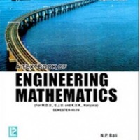 Engineering Mathematics by N.P Bali for Engineering Students 