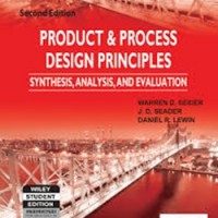 Product Process and Design Principles by warren D. Seider 