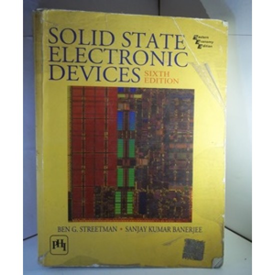 Solid State Electronic Devices second hand book by beng streetman for Electronics engineering 