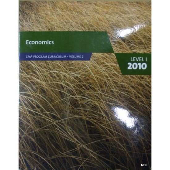 Economics  CFA Program Curriculum level 1, volume 2 by CFA INSTITUTE