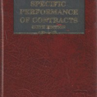 FRY Treatise on the Specific Performance of Contracts by Fry 