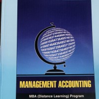 Management Accounting MBA Workbook by ICFAI Management Accounting MBA Workbook by ICFAI