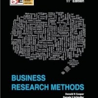 Business Research Methods 11th Edition 11th Edition by Donald R Cooper
