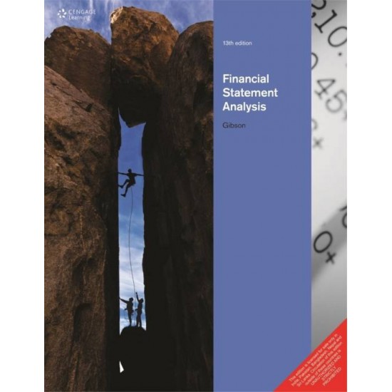 Financial Statement Analysis 13th Edition  (English, Paperback, Charles H. Gibson)