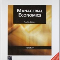 Managerial Economics by Hirschey Managerial Economics by Hirschey