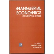 MANAGERIAL ECONOMICS by, PAUL, MOTE