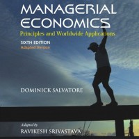 Managerial Economics 6Ed. 6thEeition Edition (English, Paperback, DOMINICK SALVATORE, RAVIKESH SRIVASTAVA) Managerial Economics 6Ed. 6thEeition Edition (English, Paperback, DOMINICK SALVATORE, RAVIKESH SRIVASTAVA)